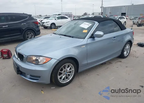 2010 BMW 128I z USA, uszkodzony, nr VIN WBAUL7C58AVJ77700